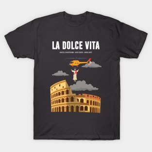 La Dolce Vita - Alternative Movie Poster T-Shirt